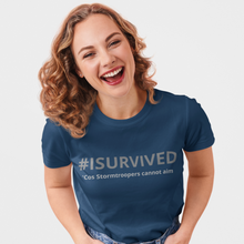 Load image into Gallery viewer, Sci-Fi T-Shirt 'Cos Stormtroopers cannot aim'