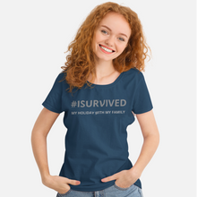 Load image into Gallery viewer, Phrase T-Shirt 'MY HOLIDAY WITH MY FAMILY'