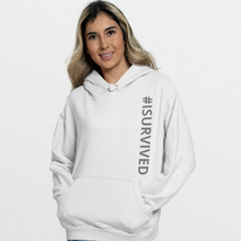Load image into Gallery viewer, Unisex Hoodie '#ISURVIVED'