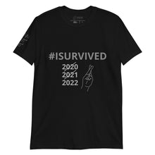 Load image into Gallery viewer, Phrase T-Shirt '#ISURVIVED 2020/2021'