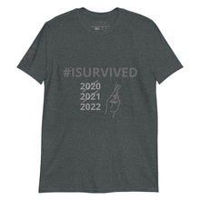 Load image into Gallery viewer, Phrase T-Shirt '#ISURVIVED 2020/2021'