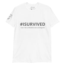 Load image into Gallery viewer, Sci-Fi Phrase T-Shirt 'Cos I let a Wookie win at Dejarik'