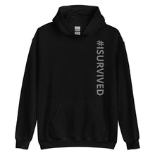 Load image into Gallery viewer, Unisex Hoodie '#ISURVIVED'
