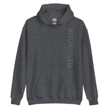 Load image into Gallery viewer, Unisex Hoodie '#ISURVIVED'