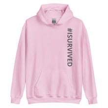 Load image into Gallery viewer, Unisex Hoodie '#ISURVIVED'