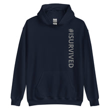 Load image into Gallery viewer, Unisex Hoodie '#ISURVIVED'