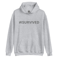 Load image into Gallery viewer, Unisex Hoodie '#ISURVIVED'