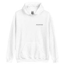 Load image into Gallery viewer, Unisex Hoodie '#ISURVIVED'