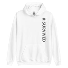 Load image into Gallery viewer, Unisex Hoodie '#ISURVIVED'
