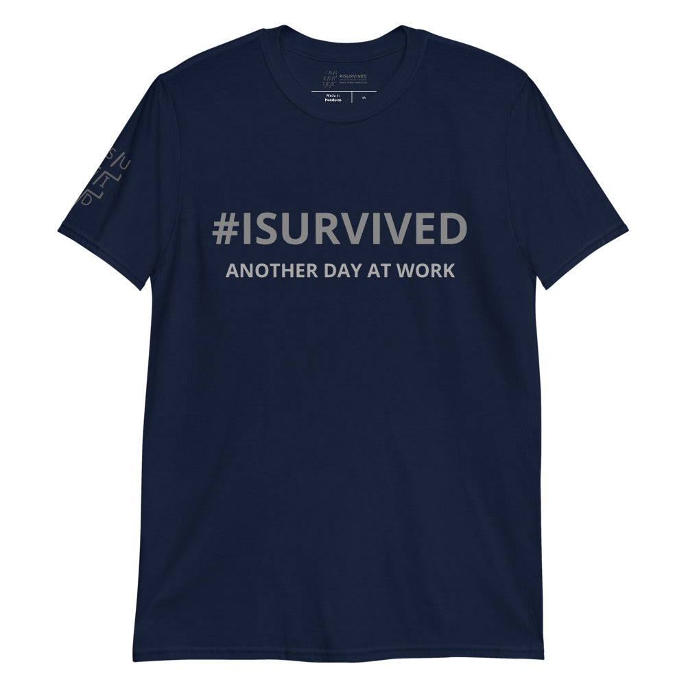 Phrase T-Shirt 'ANOTHER DAY AT WORK'