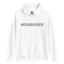 Load image into Gallery viewer, Unisex Hoodie &#39;#ISURVIVED&#39;
